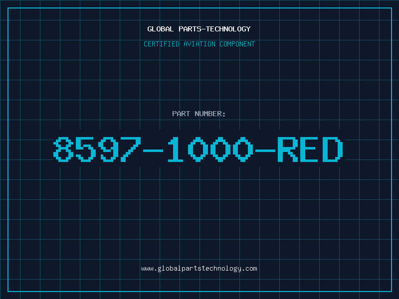 Aviation Part 8597-1000-RED