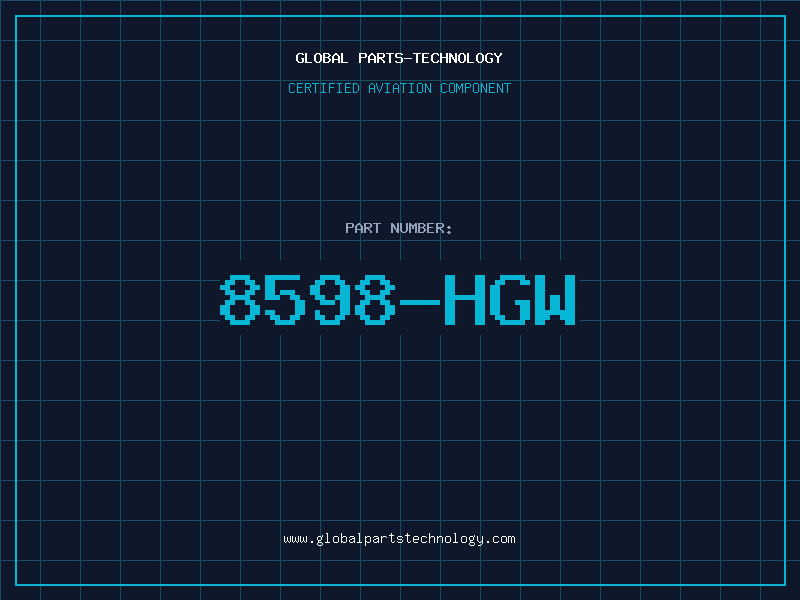 Aviation Part 8598-HGW