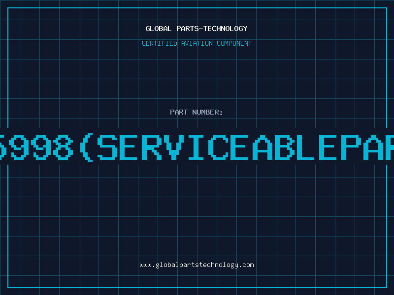 Aviation Part 85998(serviceablepart