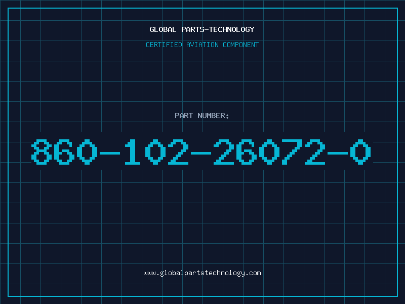 Aviation Part 860-102-26072-0