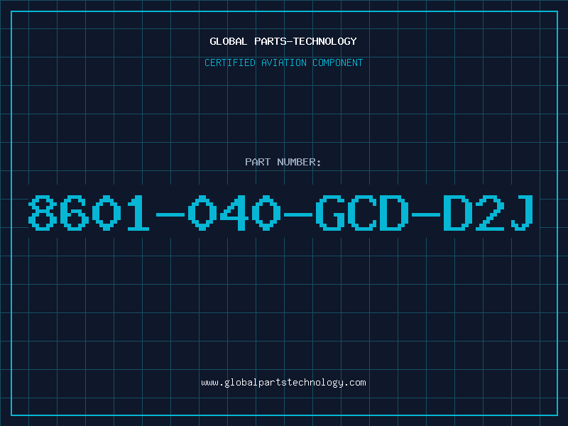 Aviation Part 8601-040-GCD-D2J