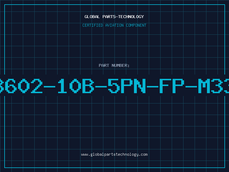 Aviation Part 8602-10B-5PN-FP-M33
