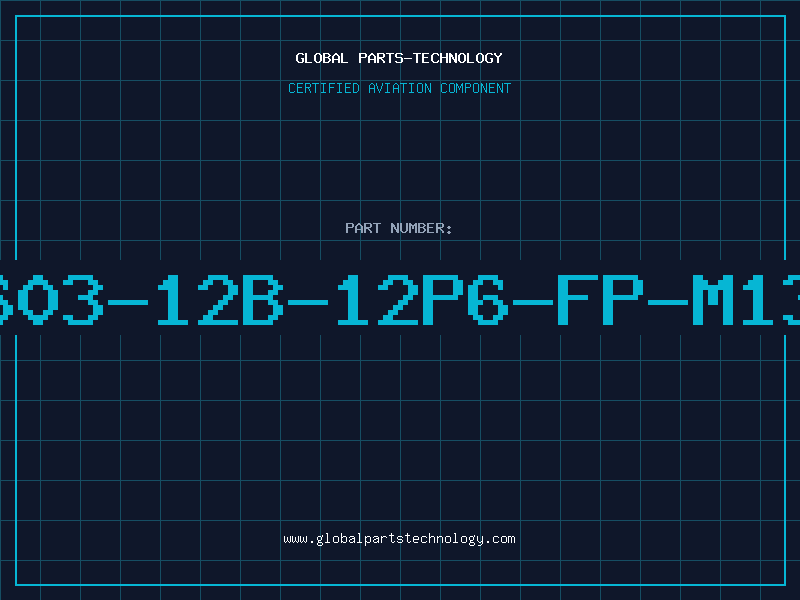 Aviation Part 8603-12B-12P6-FP-M134