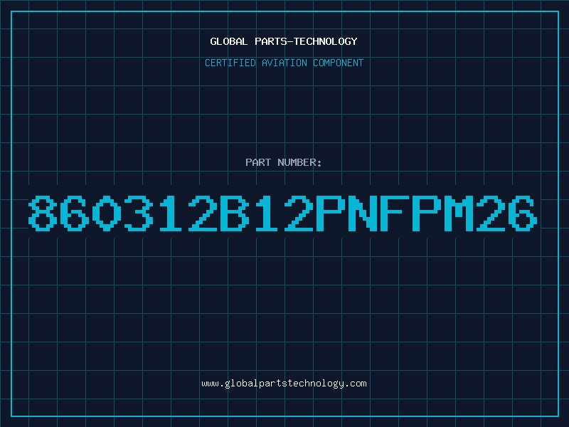 Aviation Part 860312B12PNFPM26
