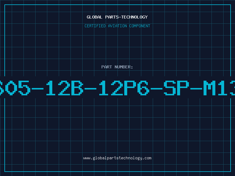 Aviation Part 8605-12B-12P6-SP-M134
