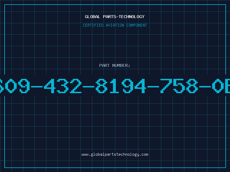 Aviation Part 8609-432-8194-758-0E3