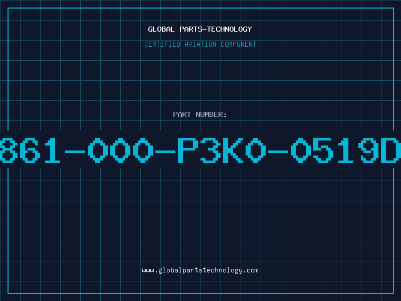 Aviation Part 861-000-P3K0-0519D