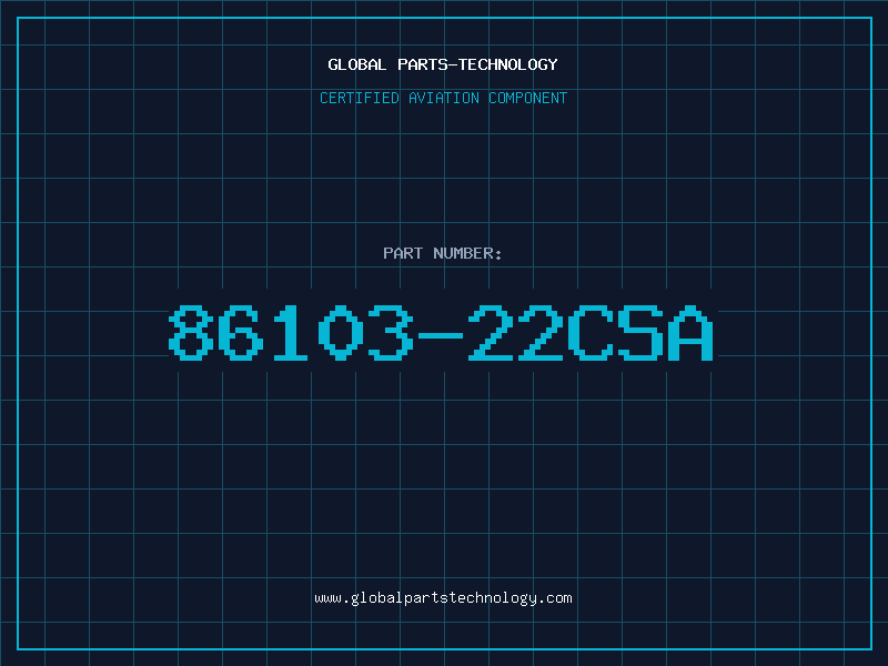Aviation Part 86103-22CSA