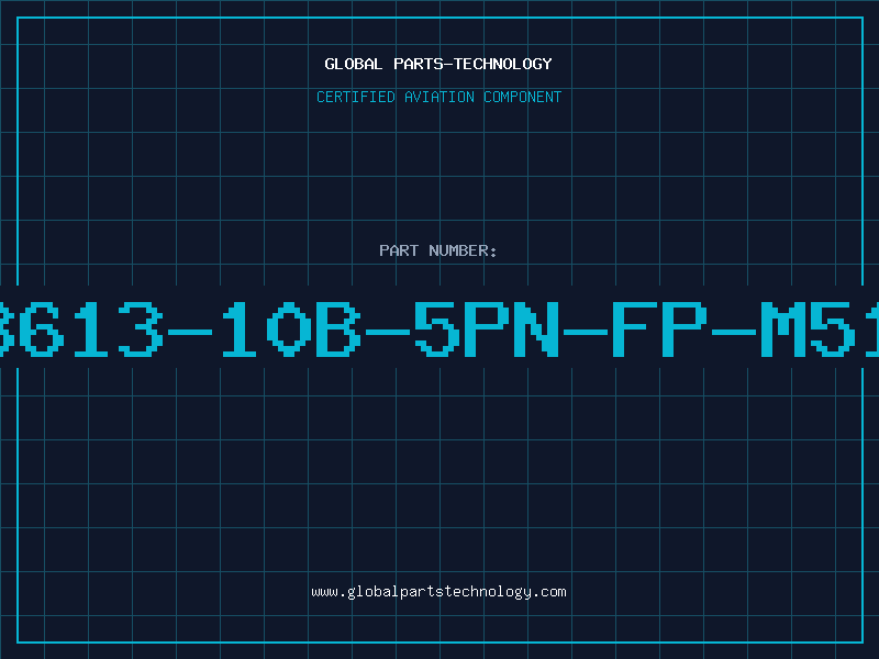 Aviation Part 8613-10B-5PN-FP-M51