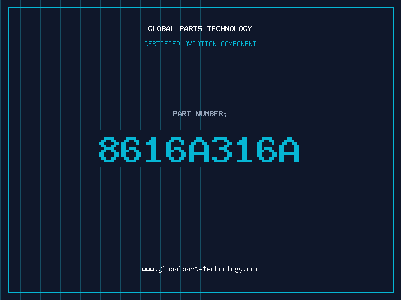 Aviation Part 8616A316A