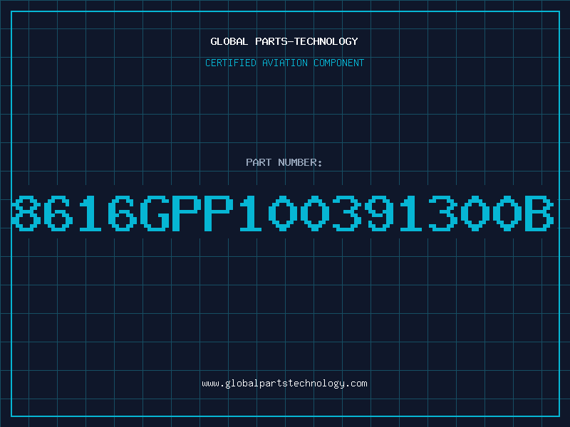 Aviation Part 8616GPP100391300B