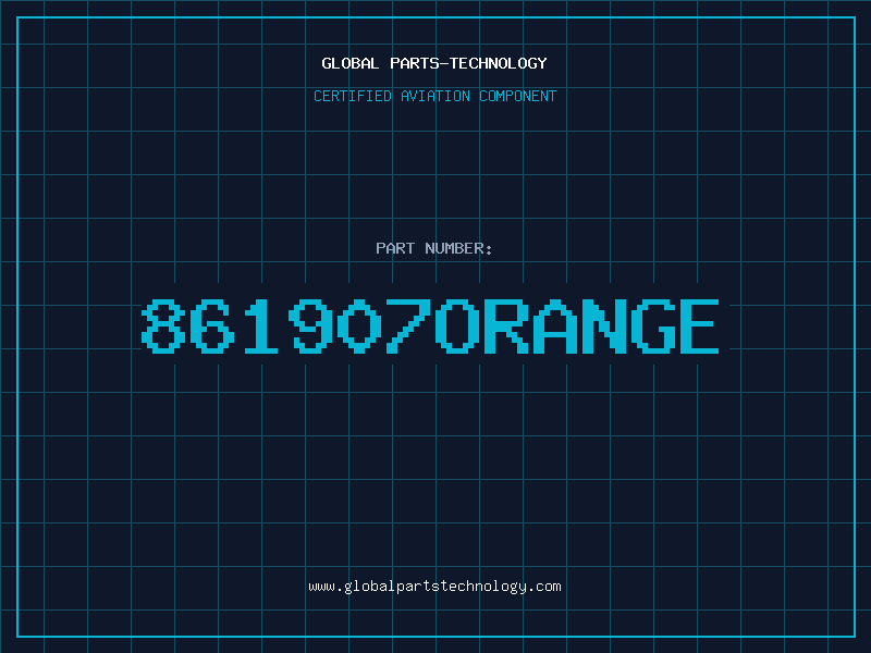 Aviation Part 861907ORANGE