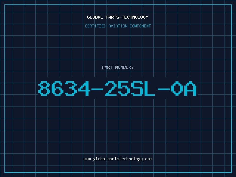 Aviation Part 8634-25SL-0A