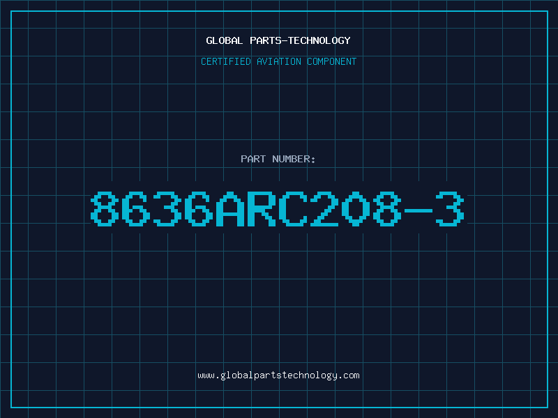 Aviation Part 8636ARC208-3