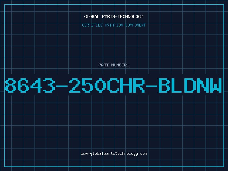 Aviation Part 8643-250CHR-BLDNW
