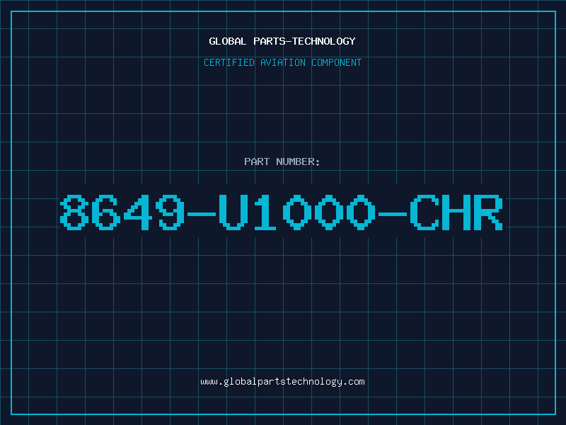 Aviation Part 8649-U1000-CHR