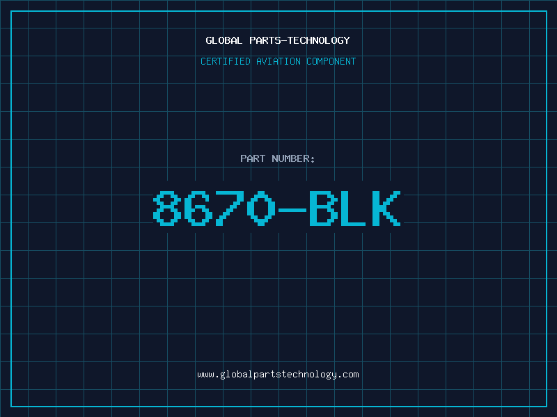 Aviation Part 8670-BLK