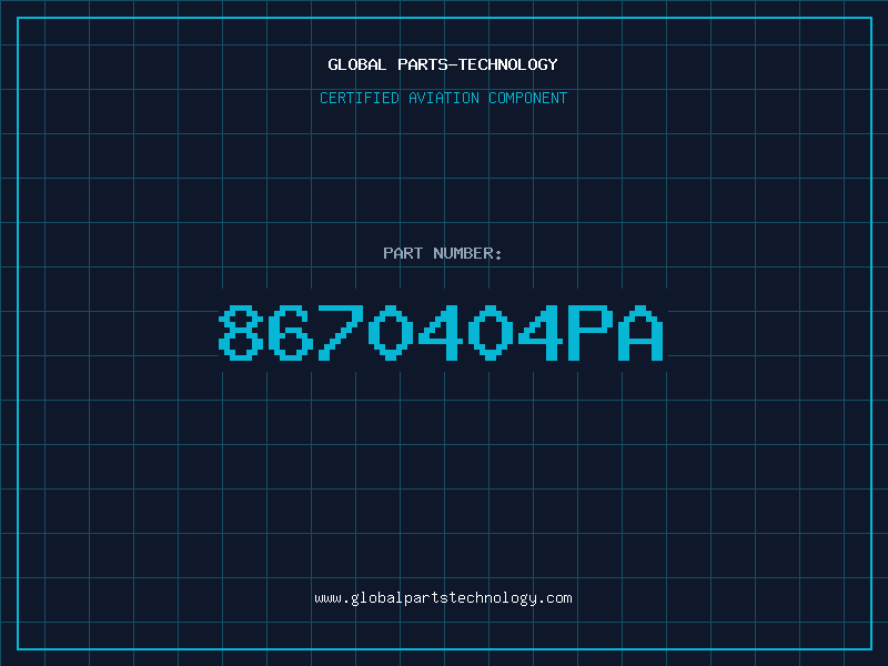 Aviation Part 8670404PA