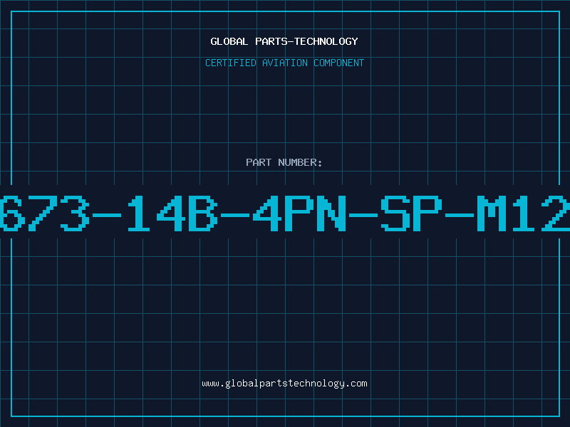 Aviation Part 8673-14B-4PN-SP-M121