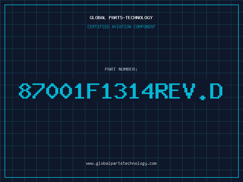 Aviation Part 87001F1314REV.D