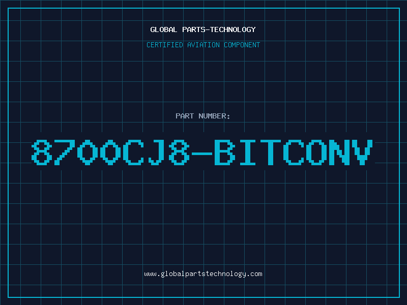 Aviation Part 8700CJ8-BITCONV