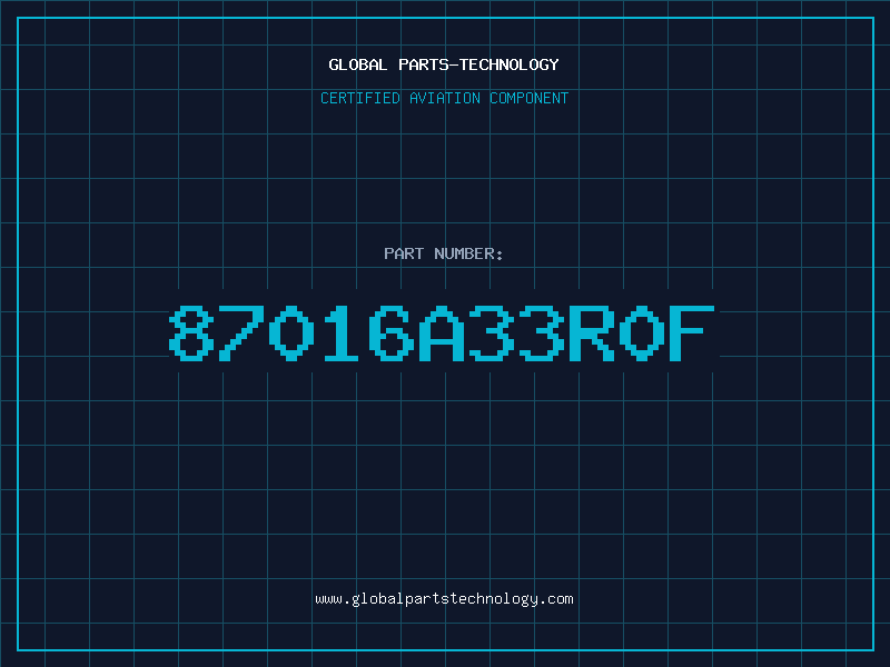 Aviation Part 87016A33R0F