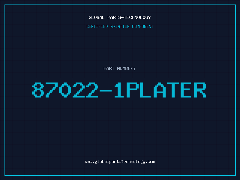 Aviation Part 87022-1PLATER