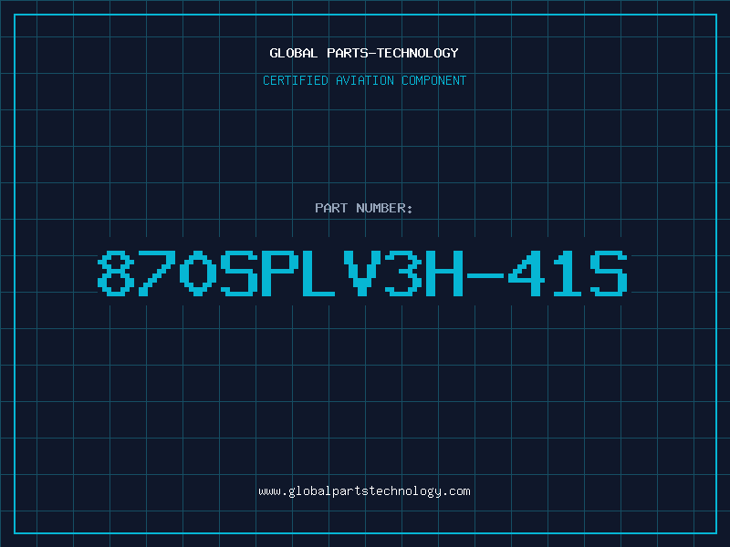 Aviation Part 870SPLV3H-41S