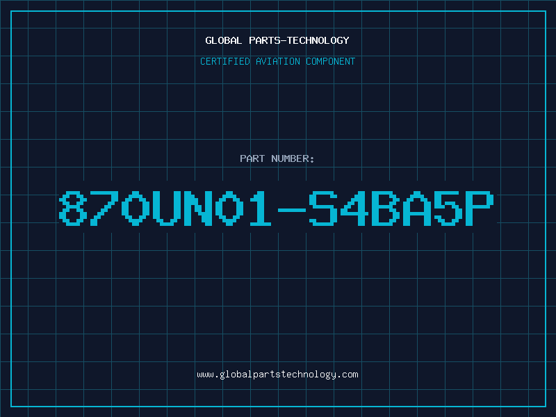 Aviation Part 870UN01-S4BA5P