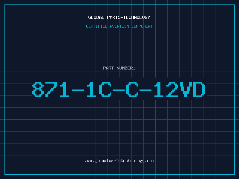 Aviation Part 871-1C-C-12VD