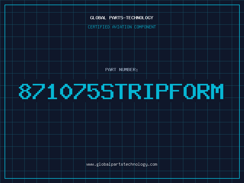 Aviation Part 871075STRIPFORM