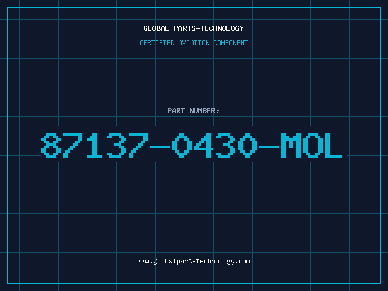 Aviation Part 87137-0430-MOL