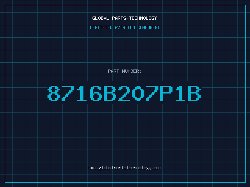 Aviation Part 8716B207P1B