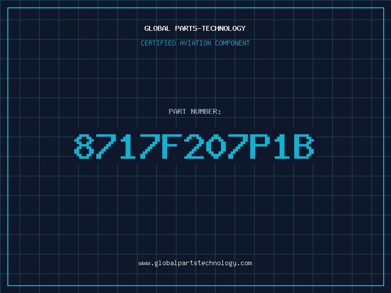 Aviation Part 8717F207P1B