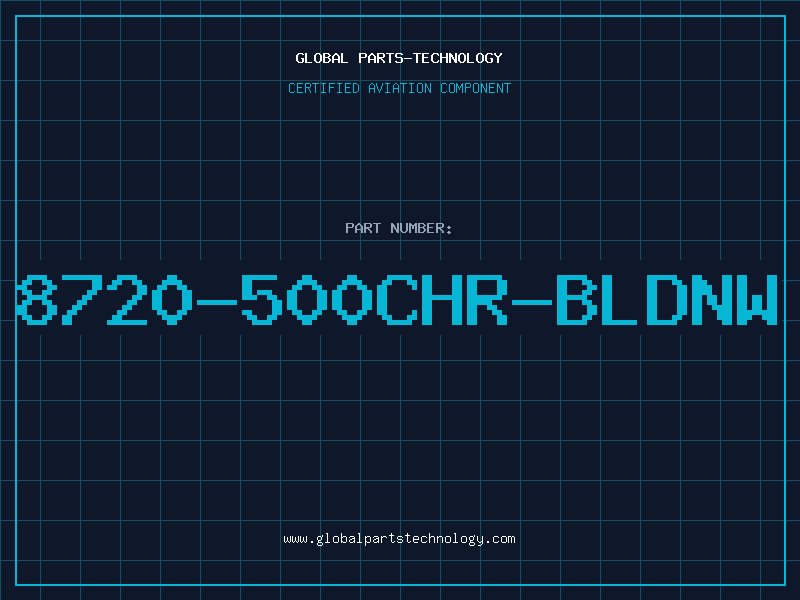 Aviation Part 8720-500CHR-BLDNW