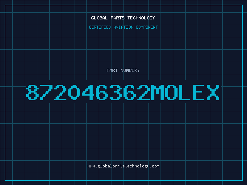 Aviation Part 872046362MOLEX