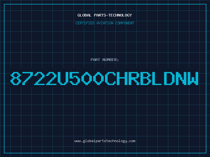 Aviation Part 8722U500CHRBLDNW