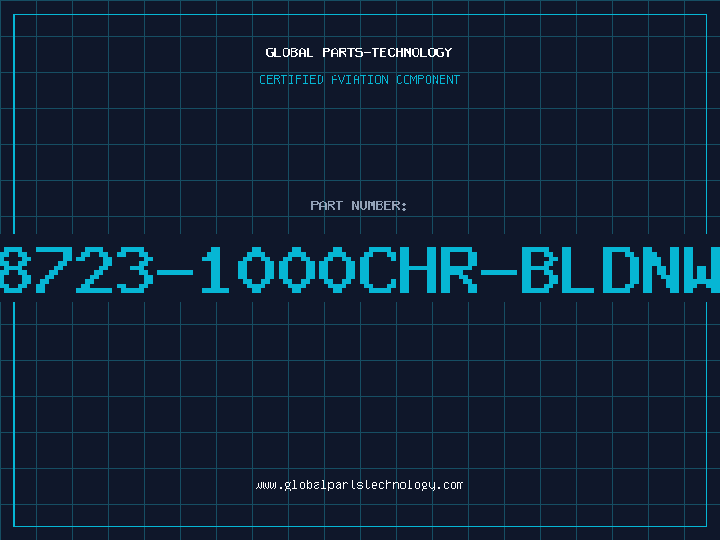 Aviation Part 8723-1000CHR-BLDNW