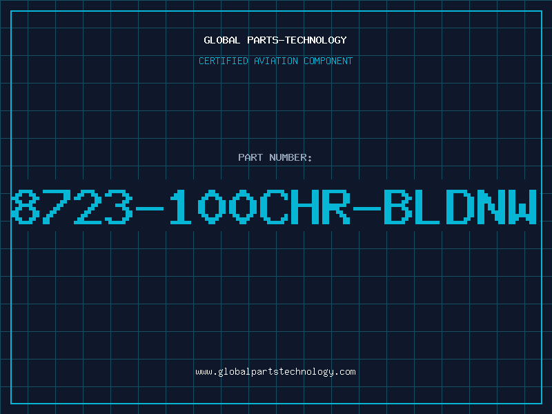 Aviation Part 8723-100CHR-BLDNW