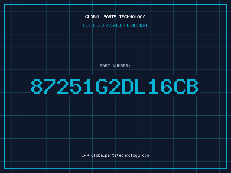 Aviation Part 87251G2DL16CB