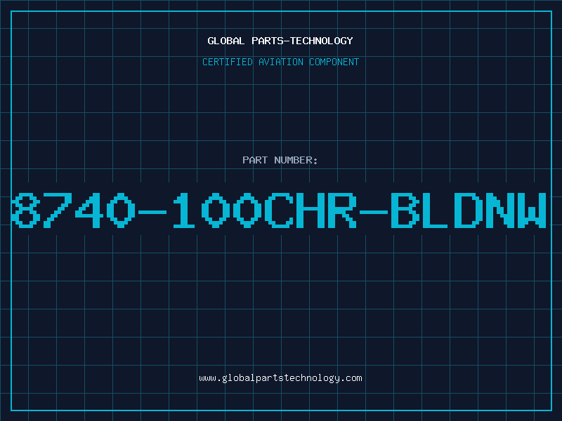 Aviation Part 8740-100CHR-BLDNW