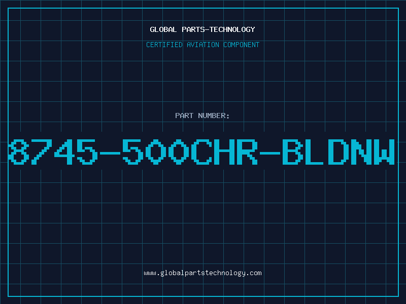 Aviation Part 8745-500CHR-BLDNW