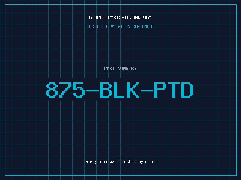 Aviation Part 875-BLK-PTD