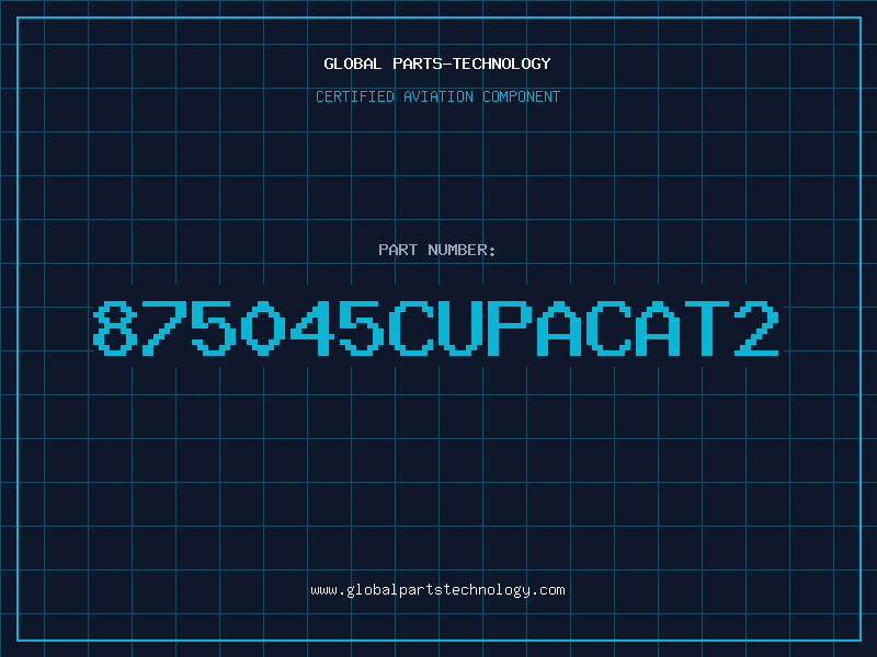 Aviation Part 875045CUPACAT2