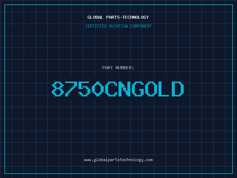 Aviation Part 8750CNGOLD