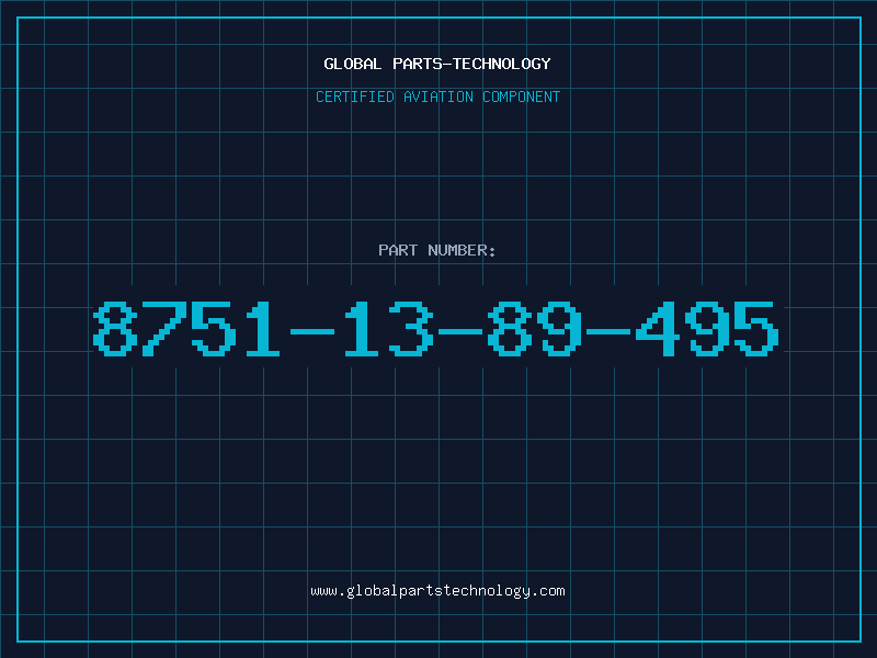 Aviation Part 8751-13-89-495