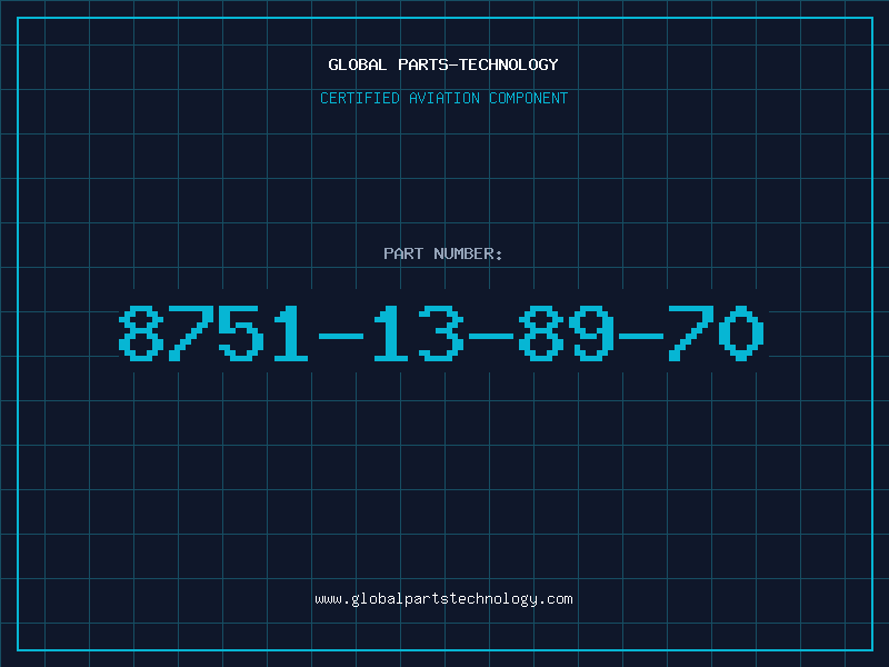 Aviation Part 8751-13-89-70