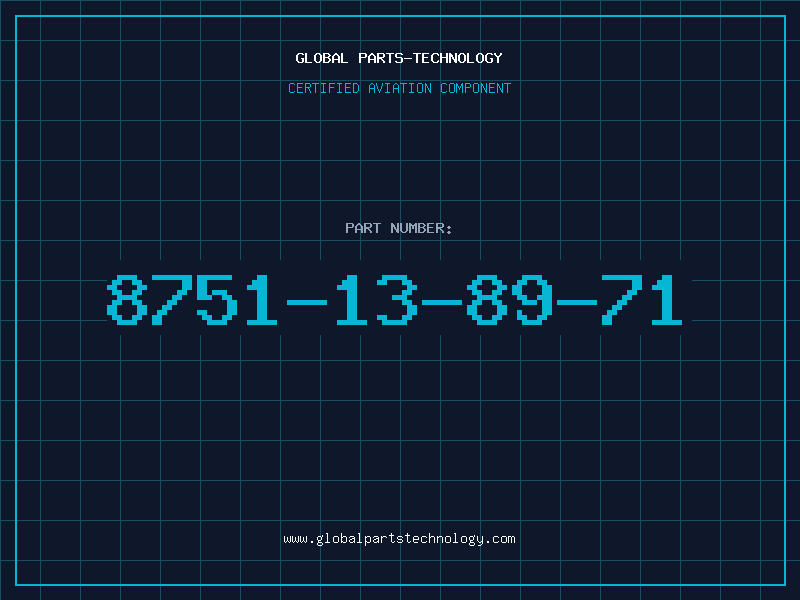 Aviation Part 8751-13-89-71