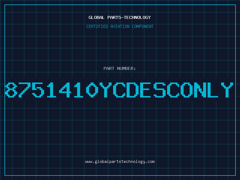 Aviation Part 8751410YCDESCONLY