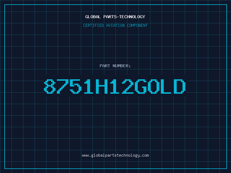 Aviation Part 8751H12GOLD